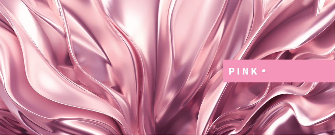 Pink Canvas Print, Beautifull Pink Decor, Pink Futuristic Art