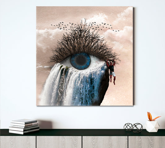 Surrealist Eye Contemporary Art Artesty