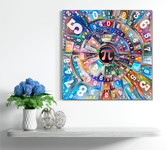 NUMBERS Energy And Power Behind Life Abstract Art Print Artesty