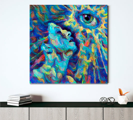 I AM THE UNIVERSE Inner Vision Abstract Art Print Artesty