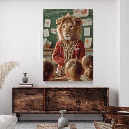 Lioness Teacher Canvas Prints Artesty
