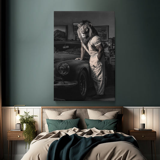 Lion Mechanic Canvas Prints Artesty