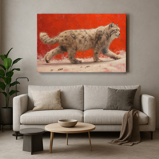 Manul Wild Cat, Pallas’s Cat Gift for Cat Lovers Animals Canvas Print Artesty