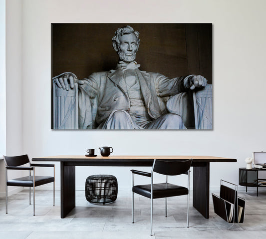Abraham Lincoln Poster Celebs Canvas Print Artesty
