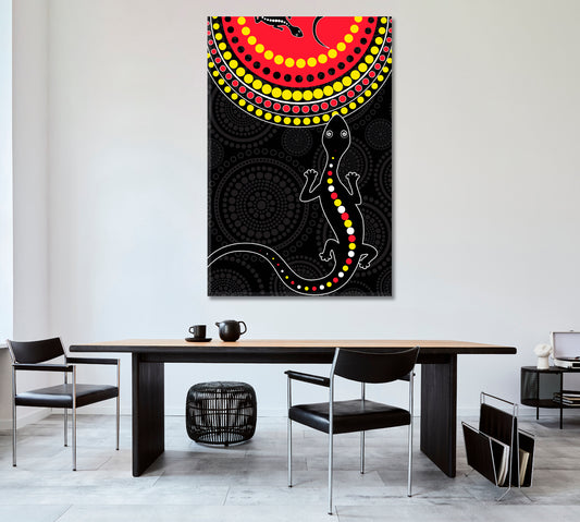 LIZARD Abstract Modern Art Abstract Art Print Artesty