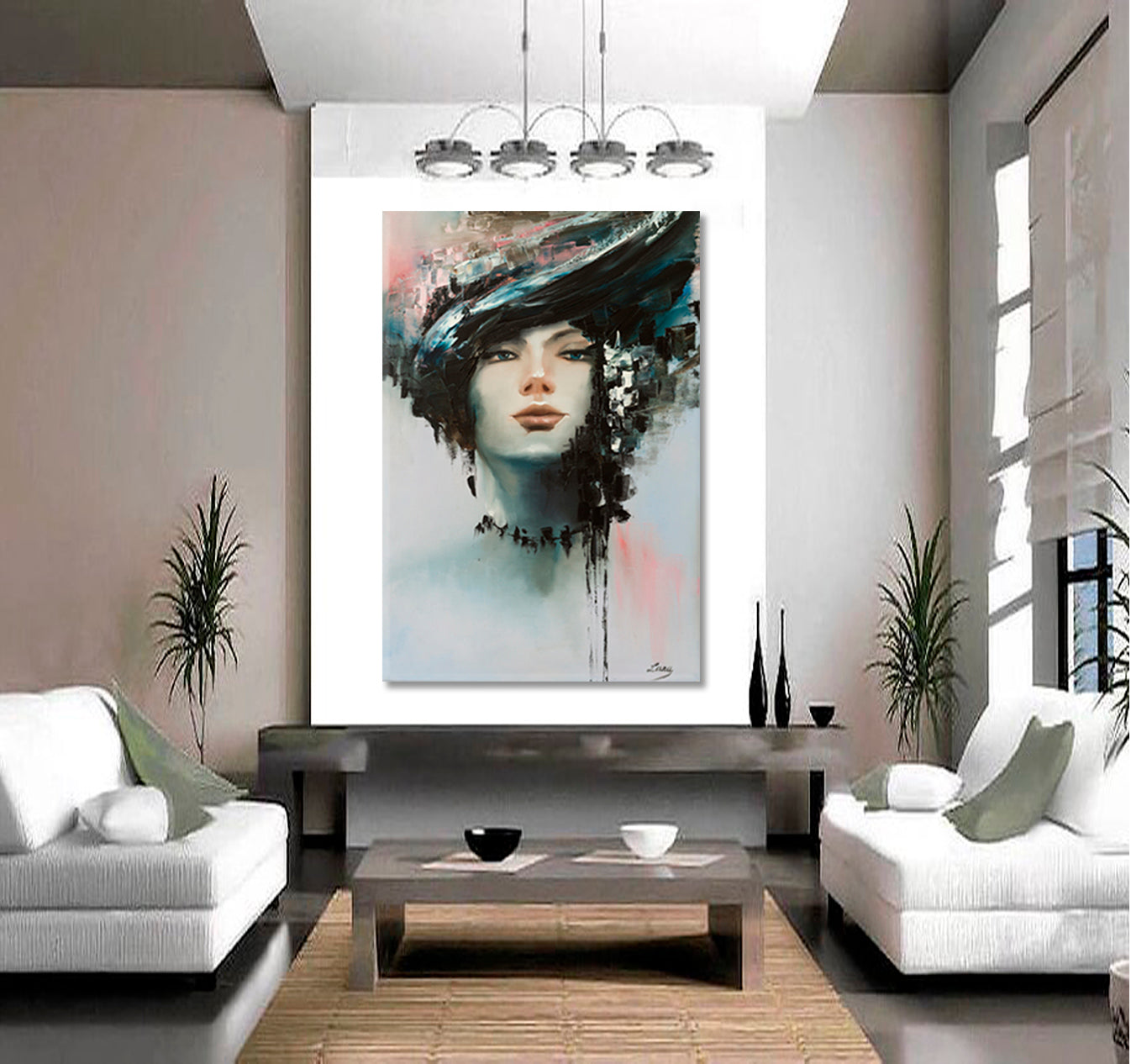 LADY ENIGMA Fantasy Woman - Vertical Fine Art Artesty