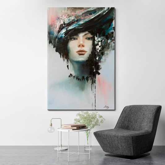 LADY ENIGMA Fantasy Woman - Vertical Fine Art Artesty