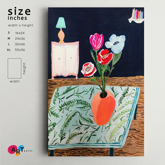 Still-Life Abstract Contemporary Fine Art Fine Art Artesty 1 Panel 16"x24"