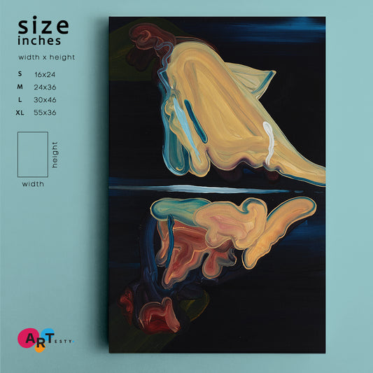 Abstract Contemporary Fine Art Abstract Art Print Artesty