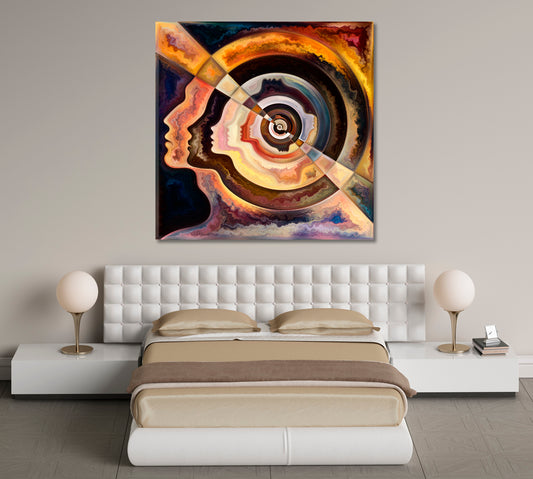 INNER SPIRAL Inner World And Consciousness Trendy Modern Art Consciousness Art Artesty