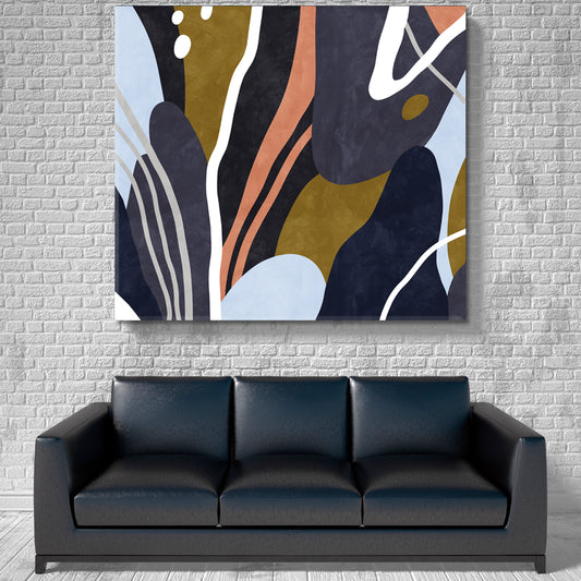 Decorative Artistic Shapes Abstract Modern Trendy Art Abstract Art Print Artesty