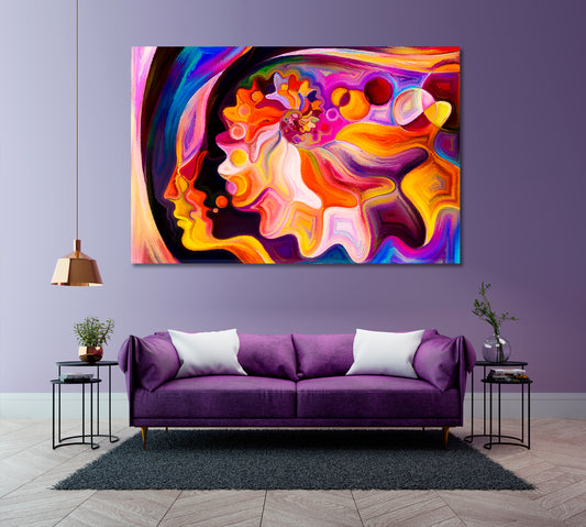 Life Forms Abstract Design Abstract Art Print Artesty 1 panel 24" x 16"