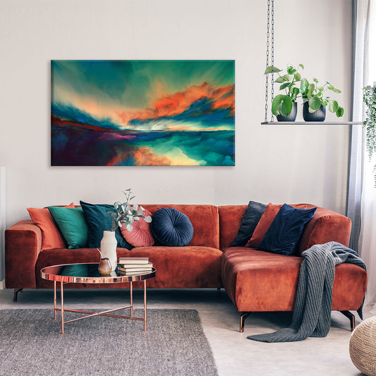 Virtual Landscape Skyscape Canvas Artesty