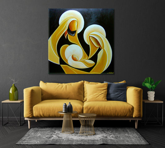 HOLINESS Jesus Religious Biblical Christian Modern Art Religious Modern Art Artesty