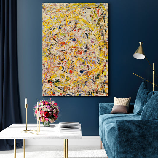 Abstract Drip Art Pollock Motives Abstract Art Print Artesty