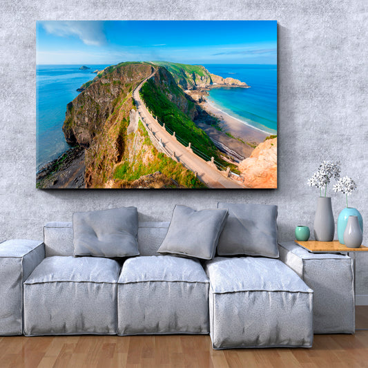 SARK Isthmus Sark Channel Islands United Kingdom UK Famous Landmarks Artwork Print Artesty 1 panel 24" x 16"