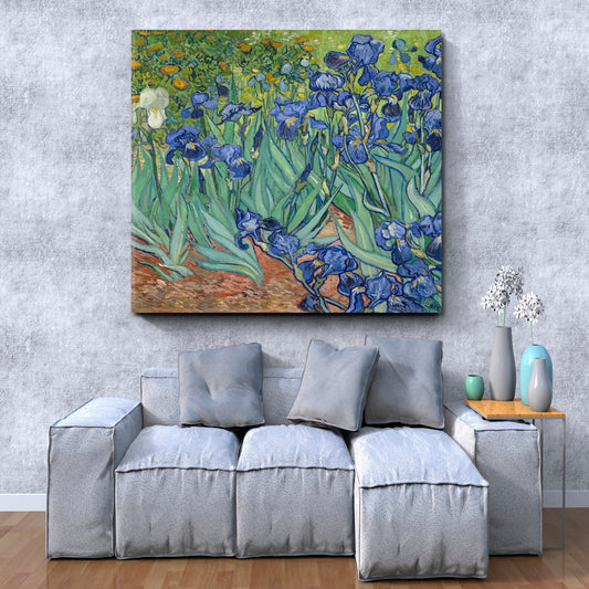 IRISES Vincent Van Gogh Style Fine Art Fine Art Artesty