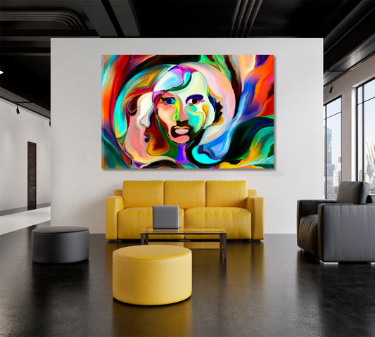 Unity Abstract Design Abstract Art Print Artesty 1 panel 24" x 16"