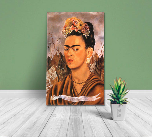 FRIDA KAHLO Portrait Nature and Artifacts Magic Realism Fine Art Artesty