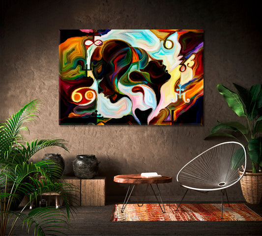 Microcosm Consciousness Art Artesty 1 panel 24" x 16"