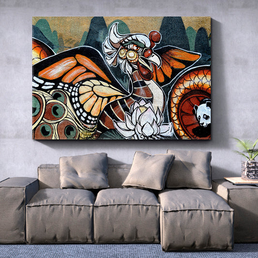 Colorful Graffiti Street Art Abstract Contemporary Abstract Art Print Artesty 1 panel 24" x 16"