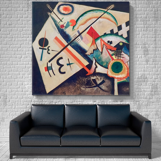 INSPIRED BY KANDINSKY Abstract Figurative Modern Painting Contemporary Art Artesty