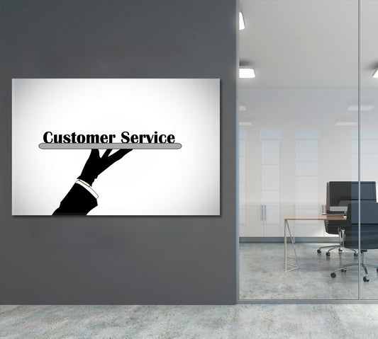 BUSINESS Professional Customer Service Business Concept Wall Art Artesty