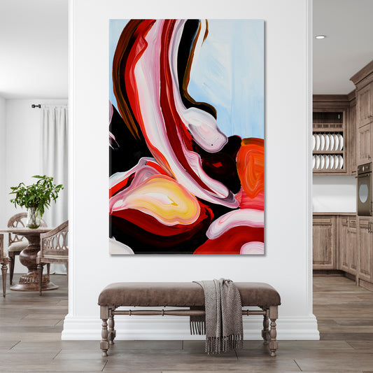 Abstract Brushstrokes Contemporary Fine Art Abstract Art Print Artesty