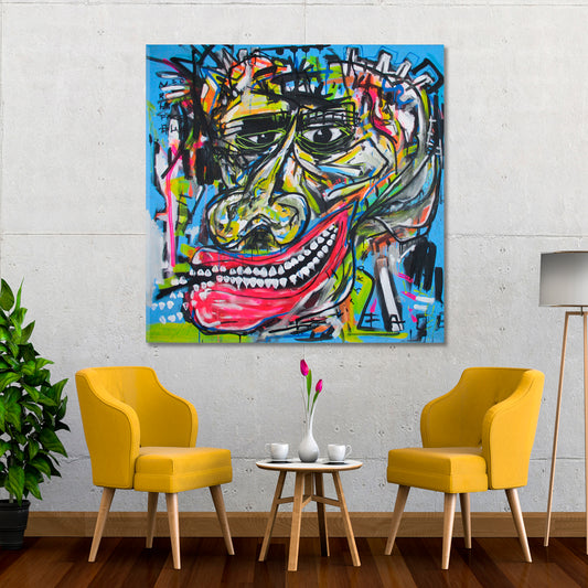 Portrait Abstract Expressionism Contemporary Art Artesty