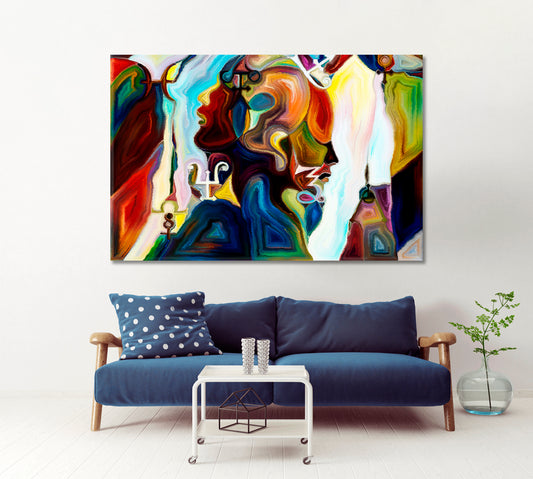 Sacred Geometry Mysticism Consciousness Art Artesty 1 panel 24" x 16"