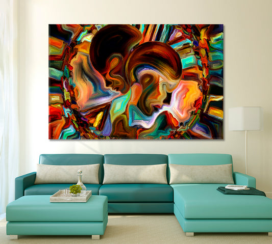 Vivid Creativity and Imagination Consciousness Art Artesty 1 panel 24" x 16"