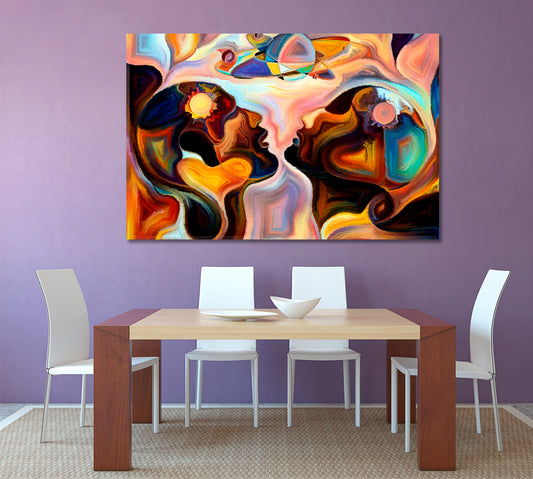 Mutual Unity of Universe Consciousness Art Artesty 1 panel 24" x 16"