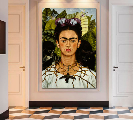 FRIDA KAHLO Mexican Greatest Artist Portrait Fine Art Artesty