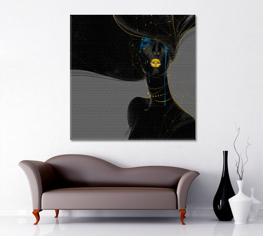 Space Girl People Portrait Wall Hangings Artesty