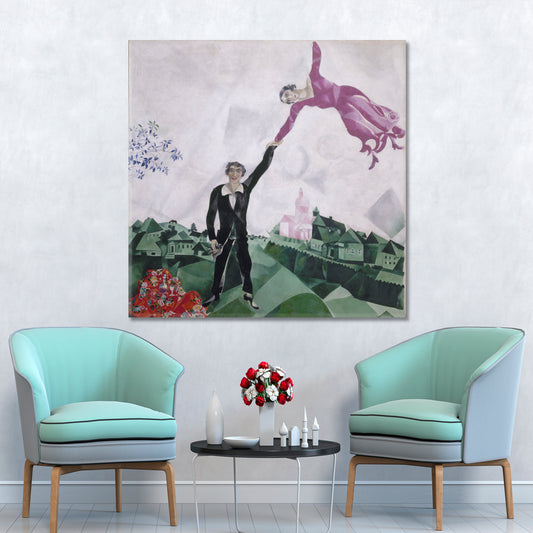 PROMENADE Inspired By Marc Chagall Fine Art Artesty