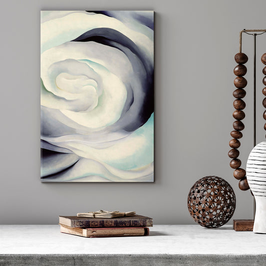 Wild Beautiful Abstract Flowers - Vertical Fine Art Artesty 1 Panel 16"x24"