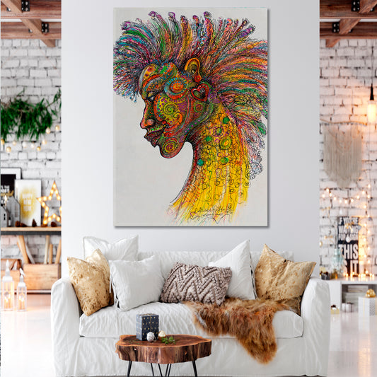 PATTERNS OF LOVE Abstract Colorful Art Contemporary Art Artesty