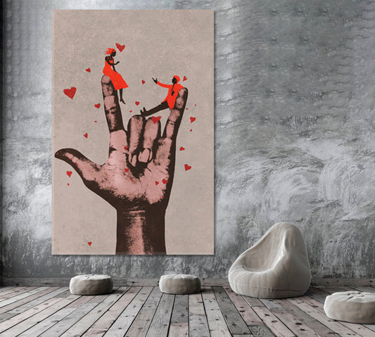 ROCK N ROLL Rock Fans Love Rolling Stones Rock Posters | Vertical Music Wall Panels Artesty