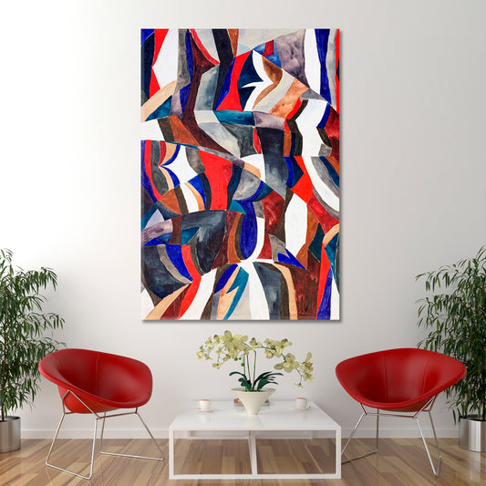 Aesthetic Geometric Abstract Art Paintings Abstract Art Print Artesty