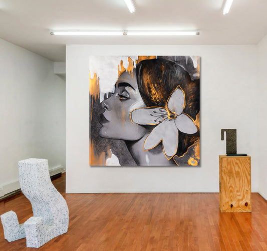 FANTASY GIRL Stunning Contemporary Art Beautiful Woman - S Fine Art Artesty