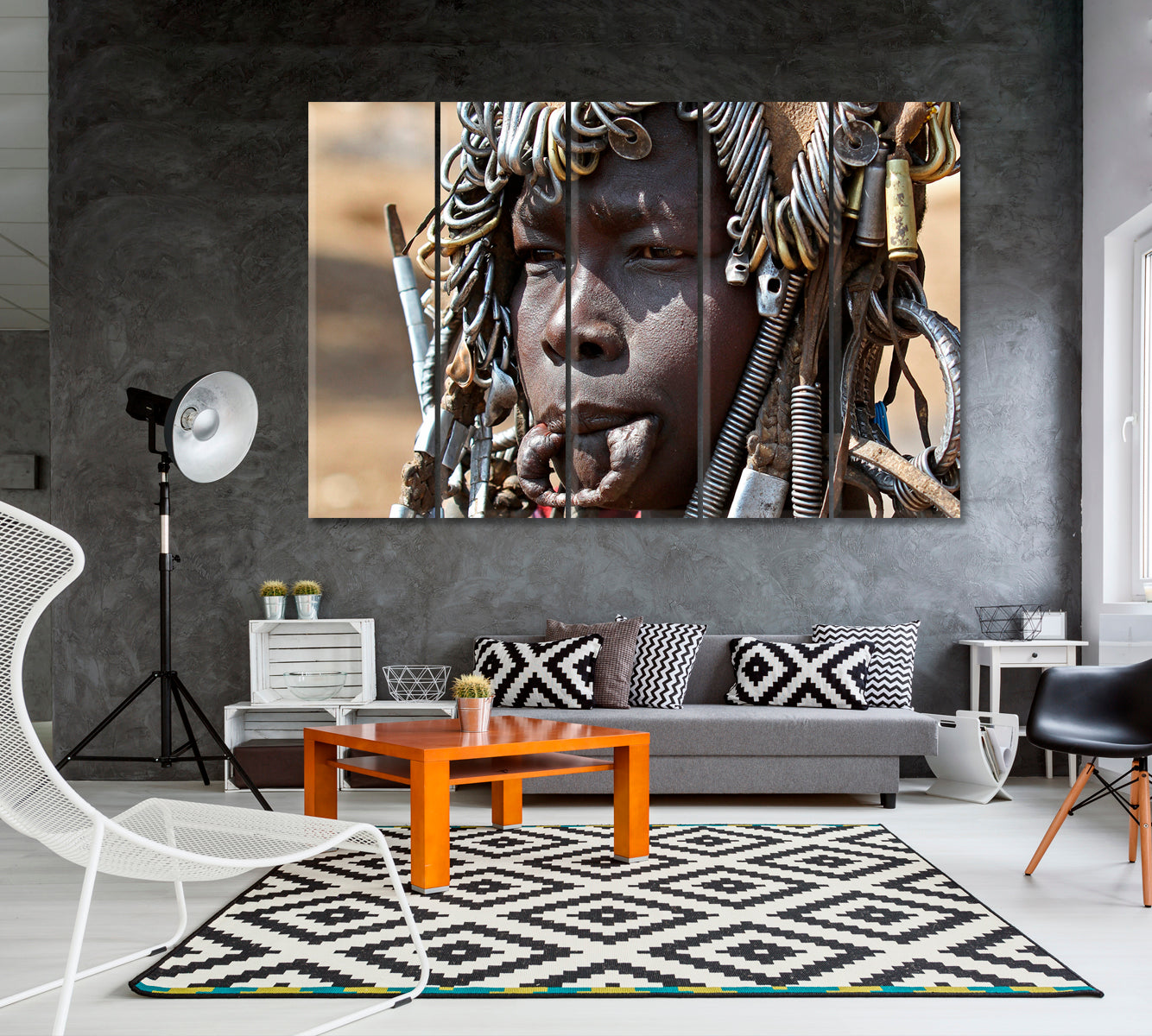 Traveling Around Mago Ethiopia Mursi Woman People Portrait Wall Hangings Artesty