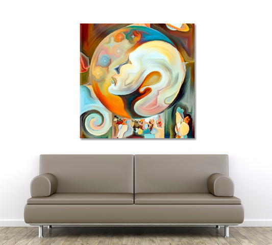 Extended Reality Art Square Panel Contemporary Art Artesty