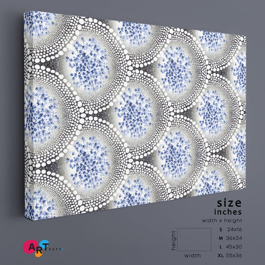 Abstract Tender Lace Floral Ornament Floral & Botanical Split Art Artesty