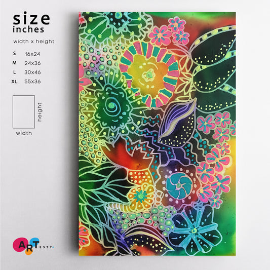 Vivid Alcohol Ink Pen Abstract Artwork Abstract Art Print Artesty