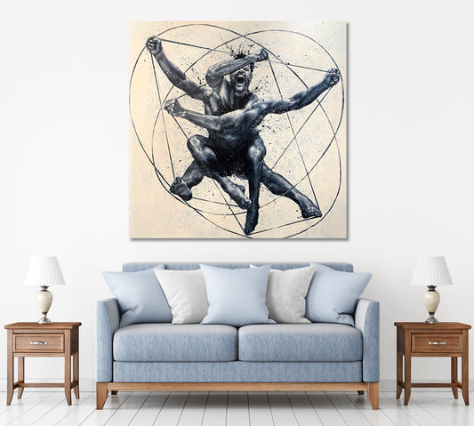 Into Your Psyche Modern Abstract Artwork Consciousness Art Artesty