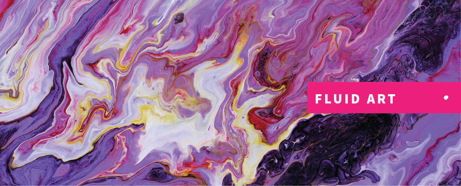 Fluid Art, Marbling Canvas Print