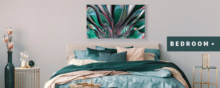 Bedroom Vivid Art Canvas