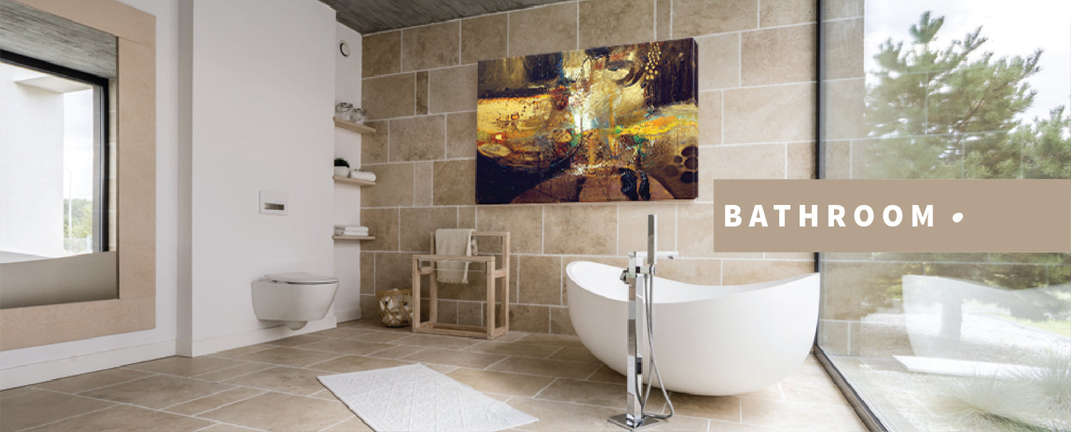 Bathroom Effect Art Print