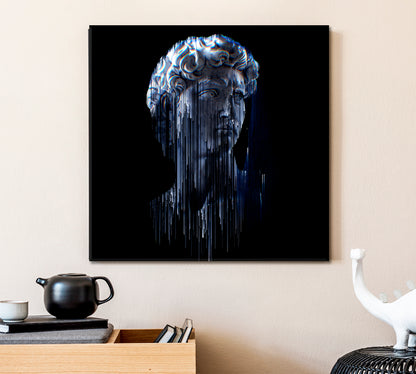 Head Bust Contemporary Style Contemporary Art Artesty   