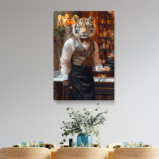 Tiger Waiter Canvas Prints Artesty